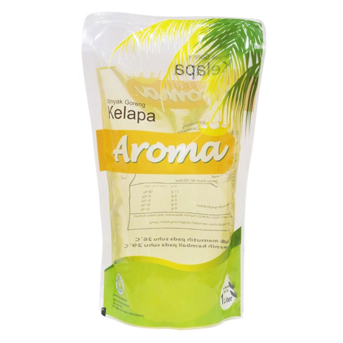 

Aroma Minyak Goreng Kelapa Pouch 1Lt