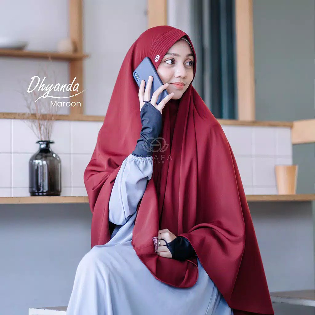 Khimar Dhyanda By Arafa Hijab - Jilbab Instan Syari - Arafah Hijab