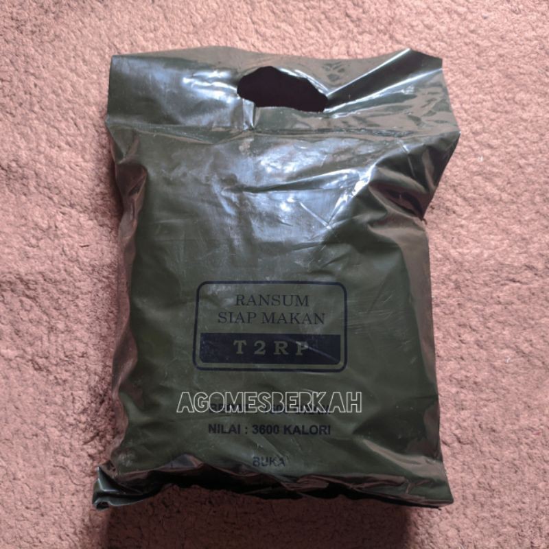 MAKANAN TNI RANSUM T2RP SIAP MAKAN EXP JULI 2021