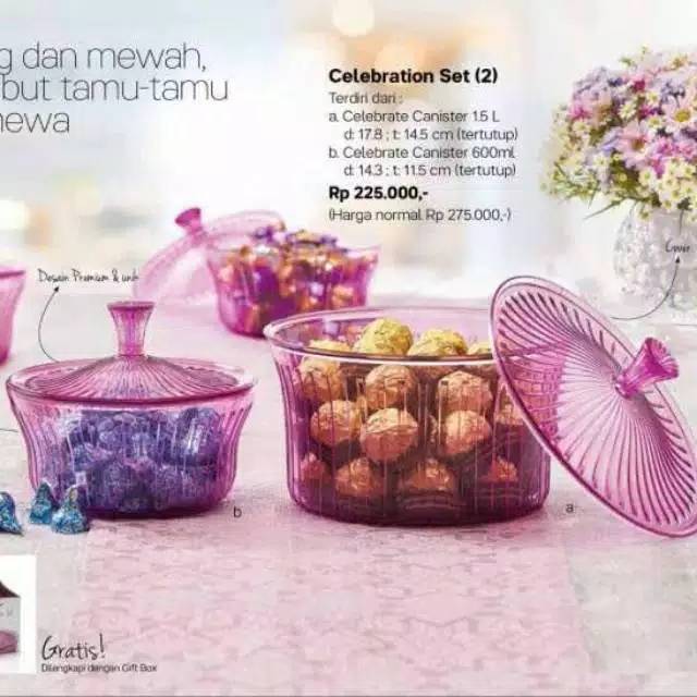 Celebration set tupperware