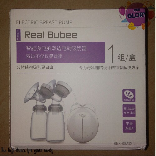 Electric Breast Pump Real Bubee/Pompa ASI Elektrik/Sedot ASI BPA Free