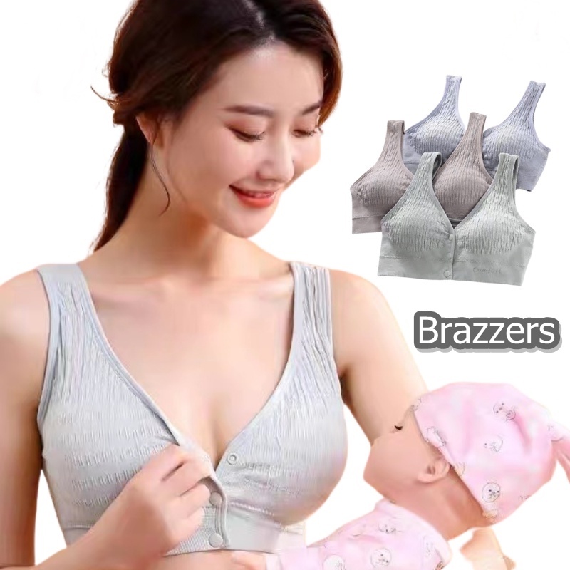 Nursing Bra Bh Ibu Wanita Hamil Bumil Dan Busui Menyusui Baby Bayi Ukuran Size 32 34 36 38 40 42 Jum