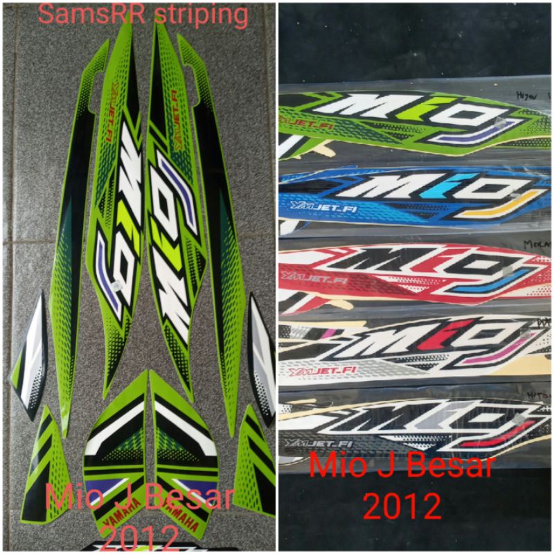 Striping MIO J 2012 BESAR