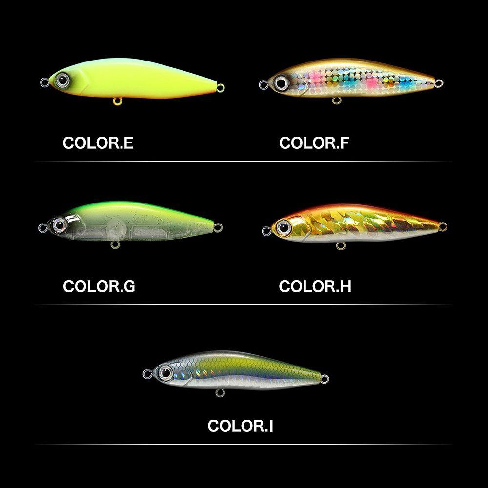 TOP Umpan Ikan Kecil Tenggelam Pensil Outdoor Crankbaits Tackle Minnow Lures
