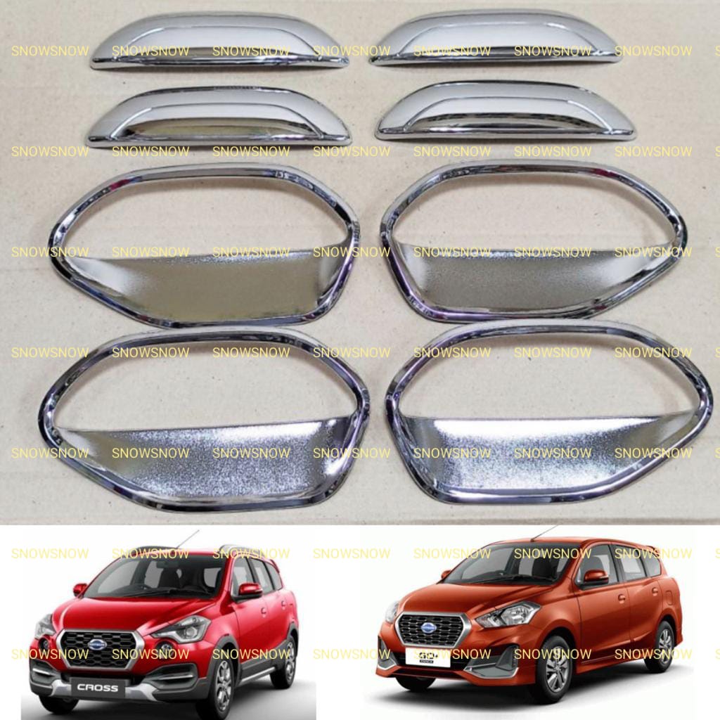 Paket Outer Handle Cover Datsun GO+ Cross Exclusive Chrome