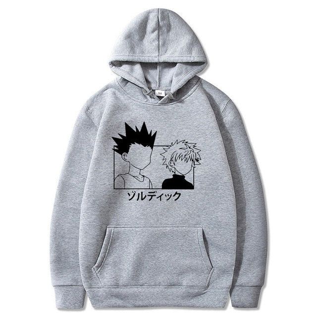 Sweater HUNTER x HUNTER Oblong / Hoodie KILLUA &amp; GON SHADOW Jumper