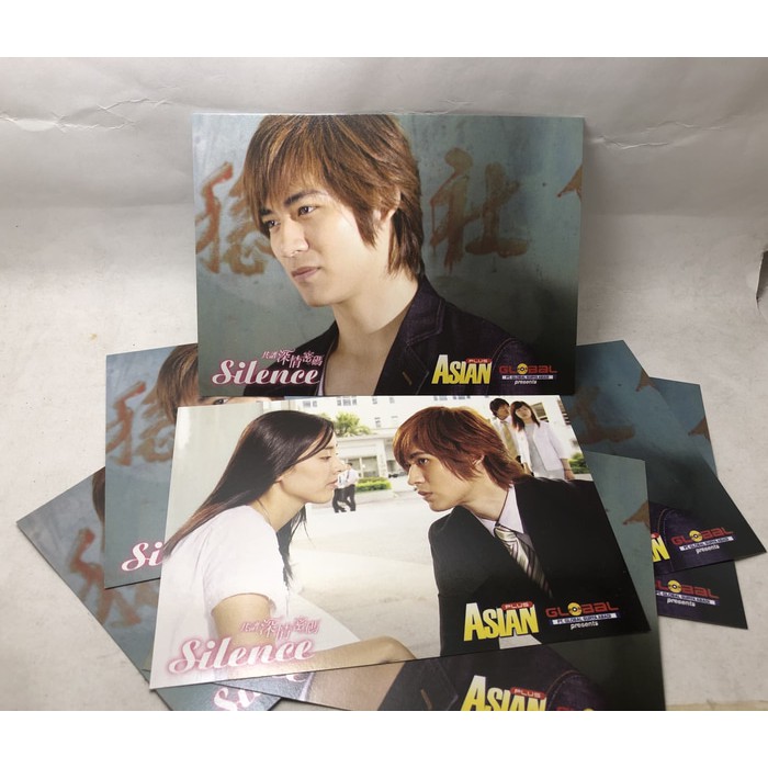 

Post Card Kartu Silence Vic Zhou Zaizai Serial Mandarin Taiwan Chinese