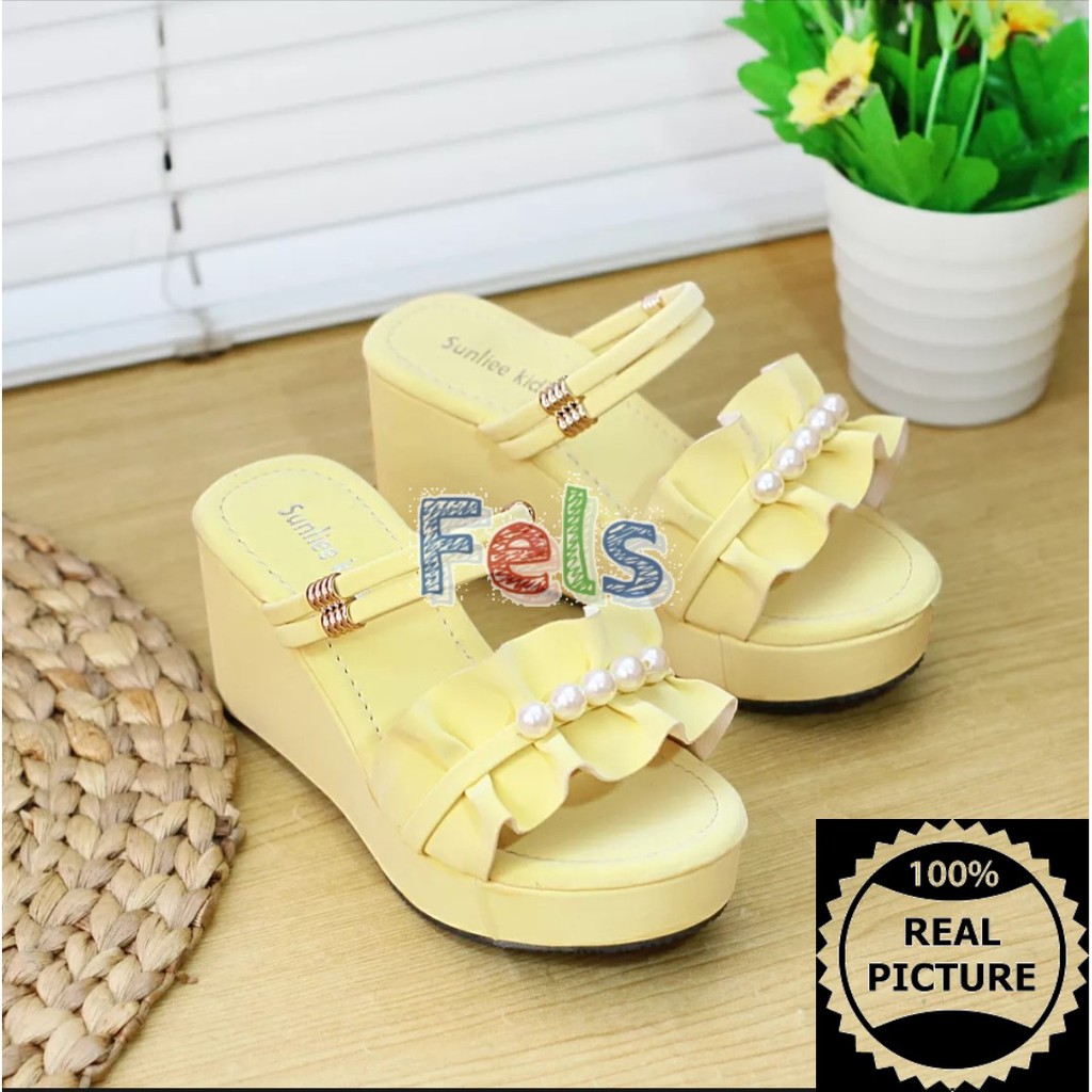 sandal wedges anak mimi