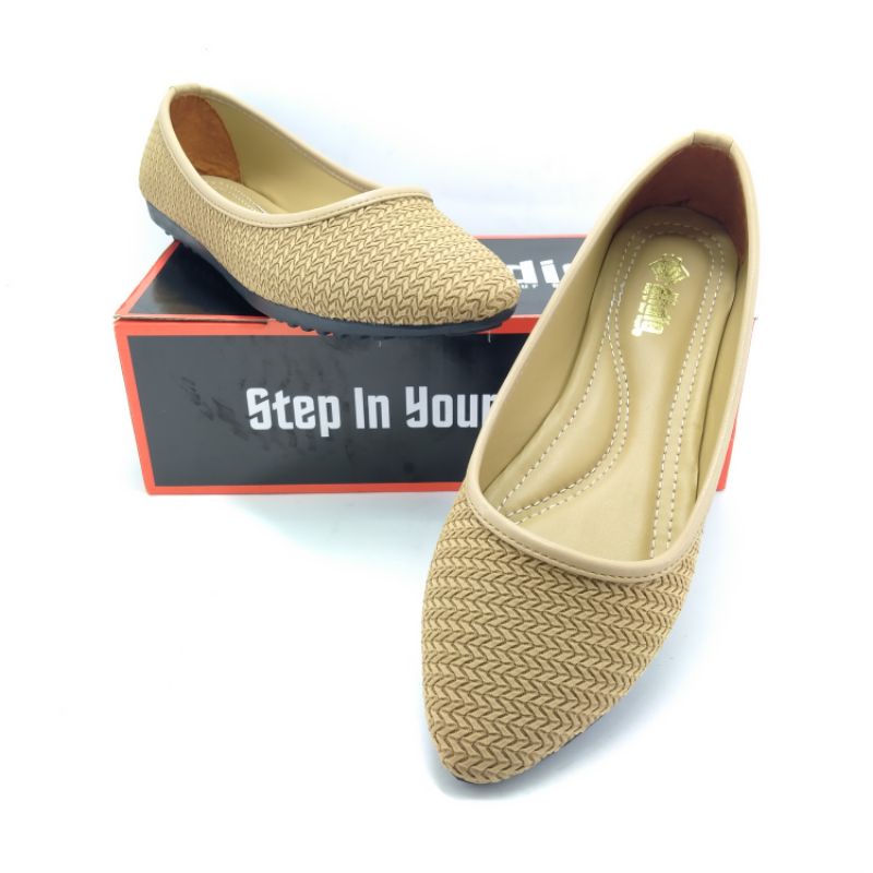 ANDIS Sepatu Flat Shoes Wanita Ballerina ANATA AN01