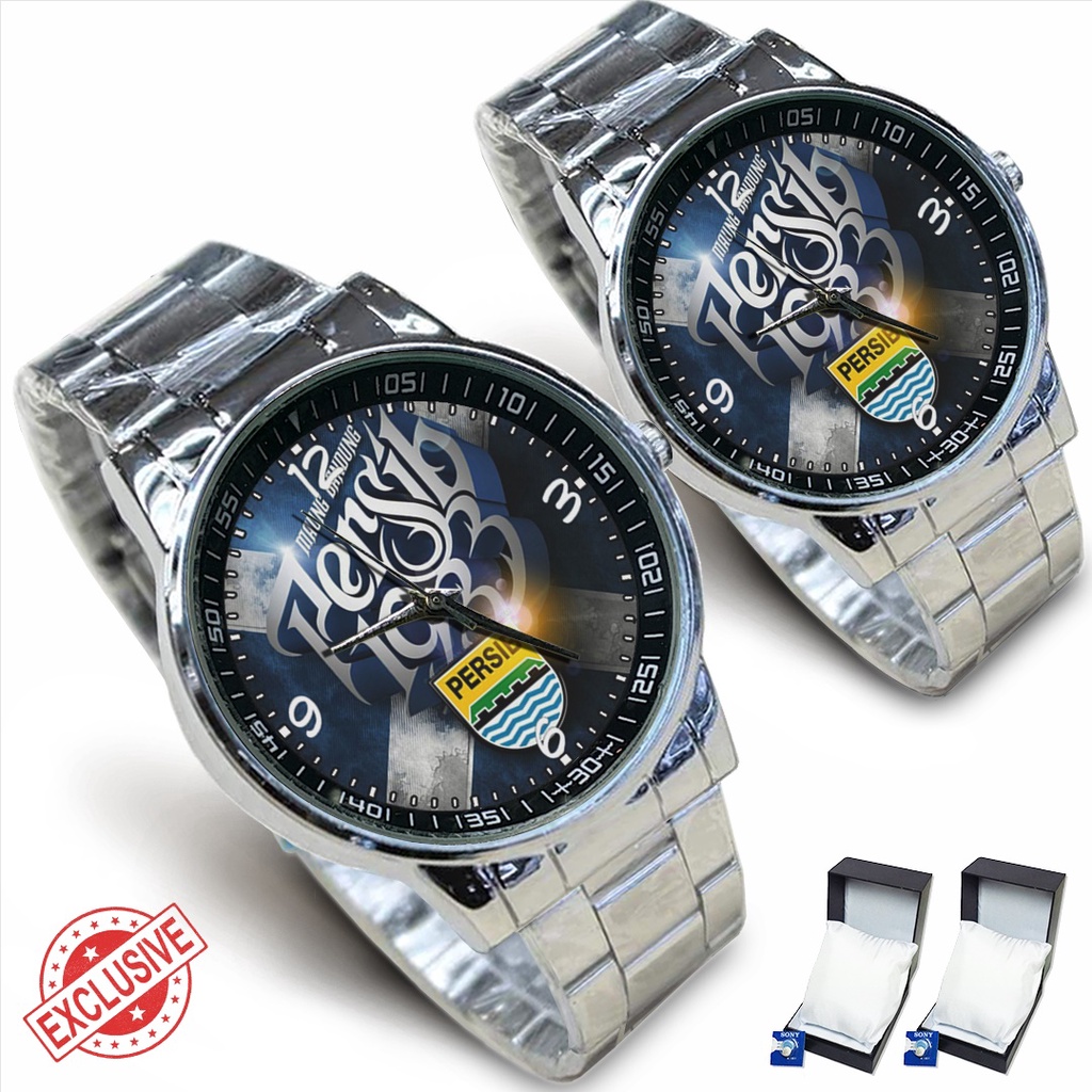 Jam Tangan Rantai Couple PERSIB 1933 - 1 (Awesome)