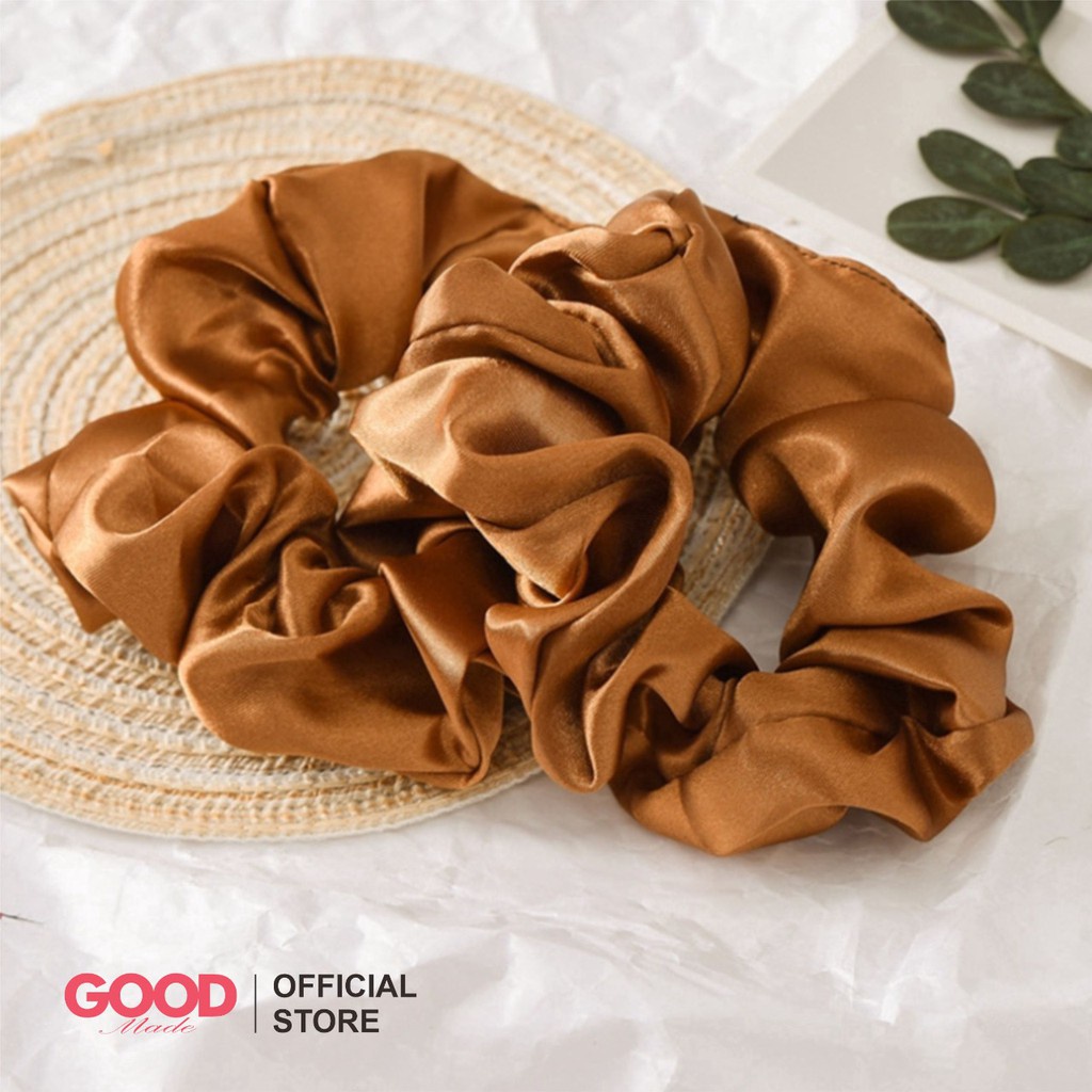 GOOD MADE - Ikat Rambut Korea Wanita Scrunchie Bm Scrunchies Bunga Tali Aksesoris Gelang Karet | COD