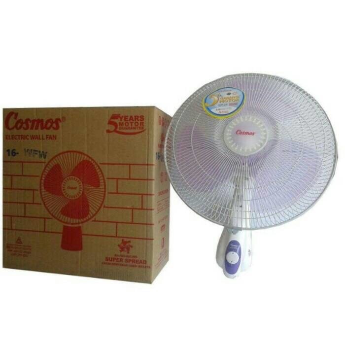 Wall Fan Kipas Angin Dinding Cosmos 16WFW Paling Diminati