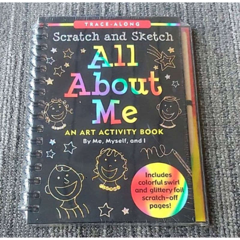 

Scratch & Sketch(tm) All about Me (Trace Along)