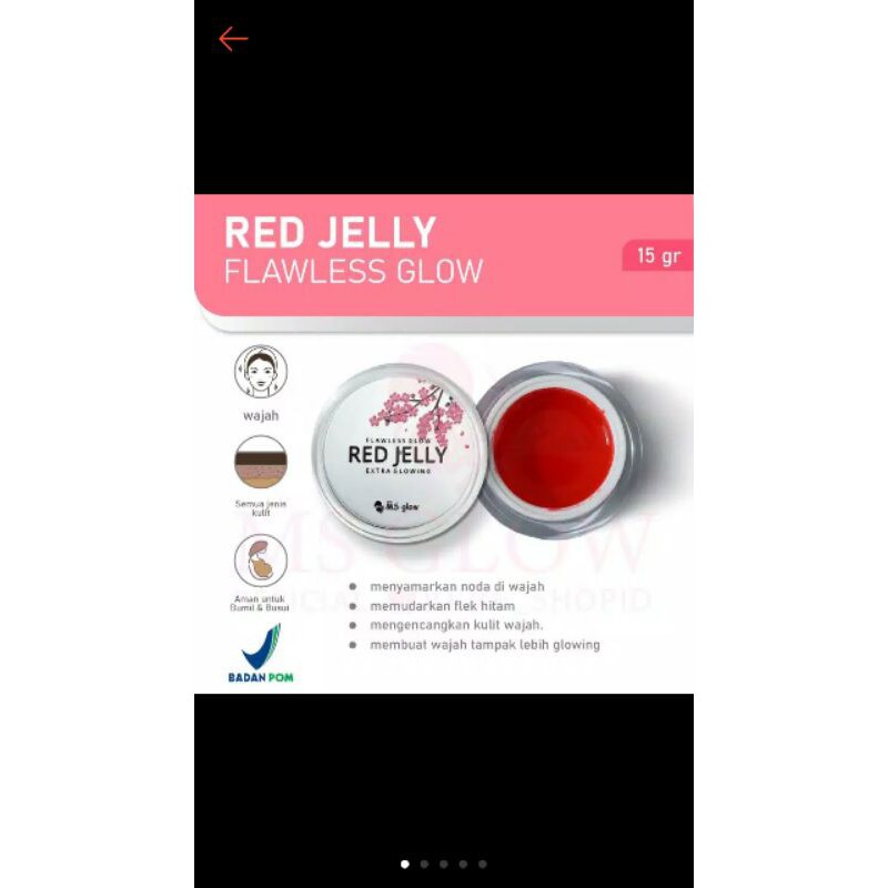 MS GLOW RED JELLY/RED JELLY/RED JELLY MS GLOW
