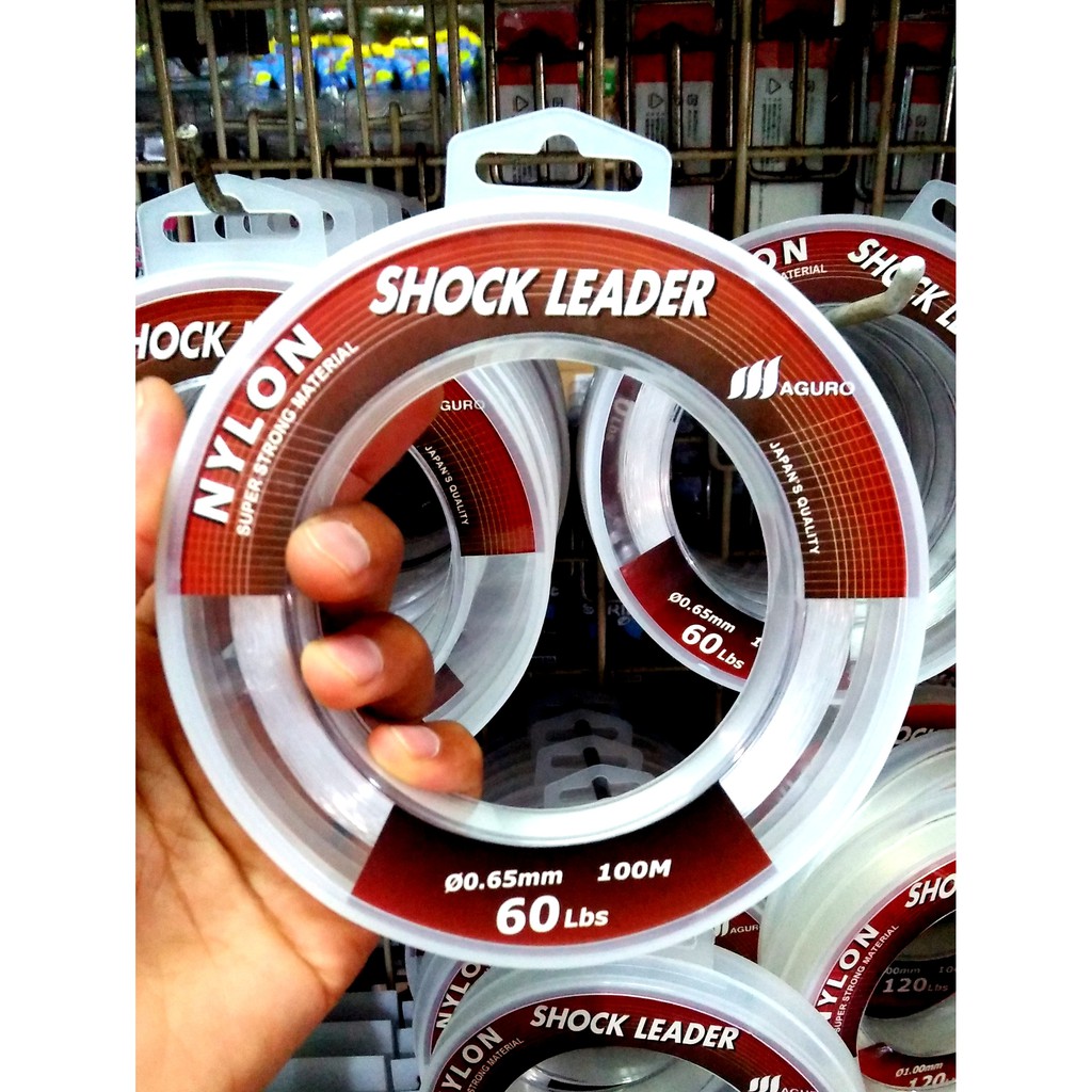 Senar Pancing Shock Leader Maguro 60lb 80lb 100lb 120lb Japan Quality