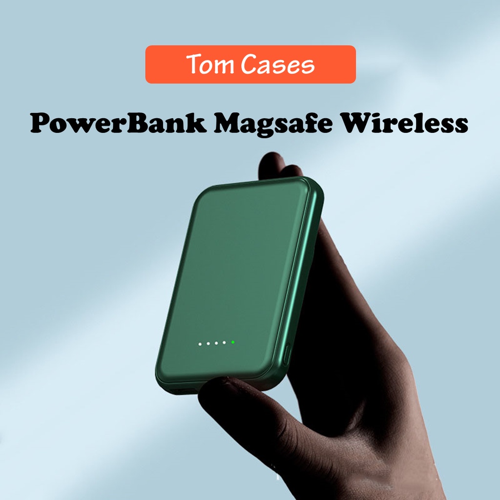 [ TOMCASES ] POWERBANK MAGSAFE WIRELESS / BATTERY PACK MAGSAFE