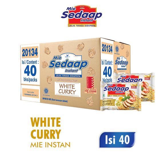 

Sedaap Mie Instan White Curry 81 gr 1 Dus isi 40 pcs