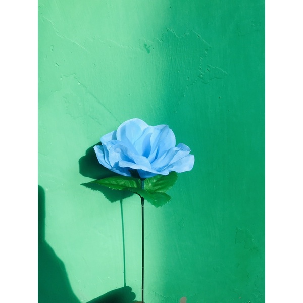 bunga pertangkai/ bunga mawar/ bunga dekorasi/ mawar artificia/ bunga plastik-2