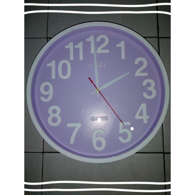 Jam Dinding Nobel 7186b Diameter 36cm - Large Size