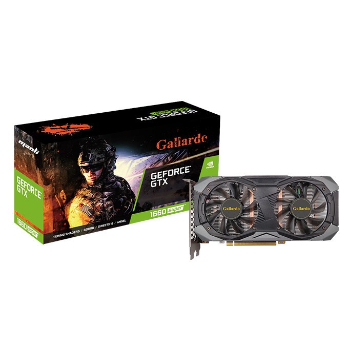 ManLi GTX 1660 Super Gallardo 6GB - Geforce GTX 1660 Super 6GB