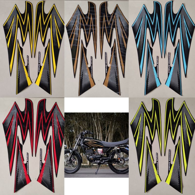 STRIPING RX KING 2003 CUSTOM PREMIUM STICKER RX KING berkualitas