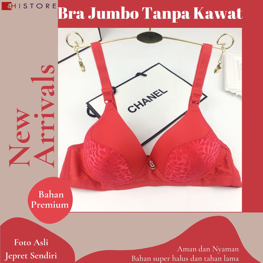 [HI] Bra BH FASHION Wanita CUP 3/4B Bra wanita Premium BH Busa Tipis Tanpa Kawat Sangat Nyaman 286