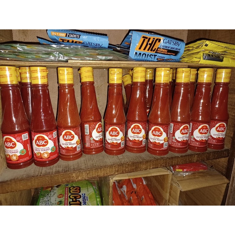 

caos abc sambal asli dan extra pedas