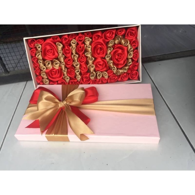

Bunga satin / kado pacar / buket bunga