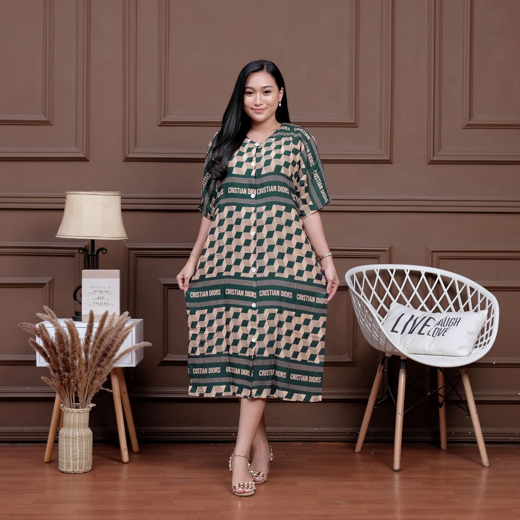 DASTER ANDIN MOTIF BARU - DASTER KANCING MODEL VIRAL - BEST SELLER - KANCING HIDUP 2