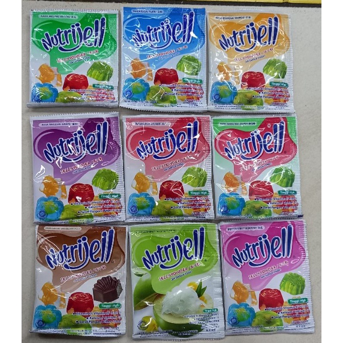 Nutrijell Jelly Powder 15g - 30g