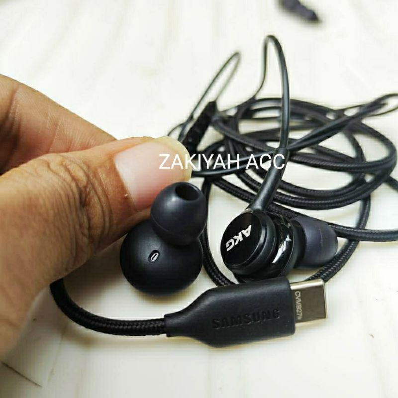 headset akg original bawaan HP samsung s20 / akg samsung note 20 / akg samsung type C