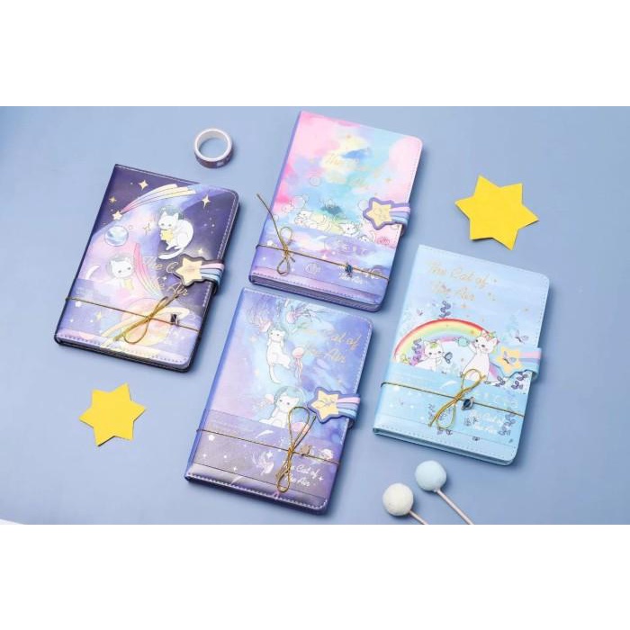 

Jurnalku Buku Tulis / Notebook / Planner The Cat Of The Air | Softcover Tebal