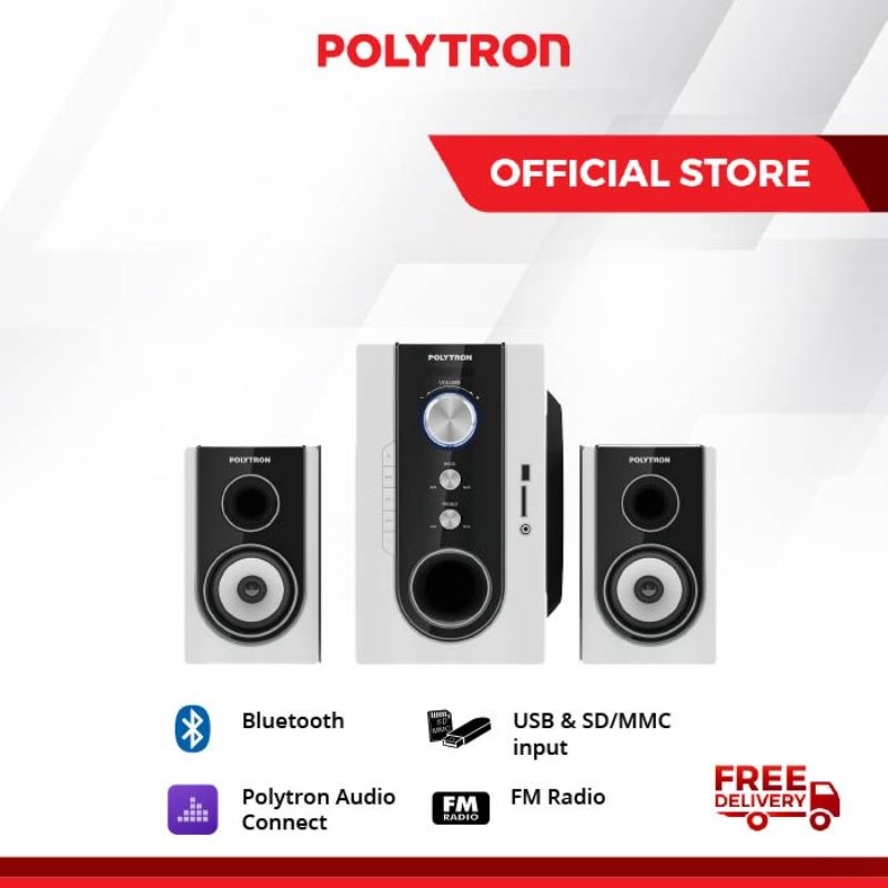 POLYTRON PMA 9300 Multimedia Speaker /-FM