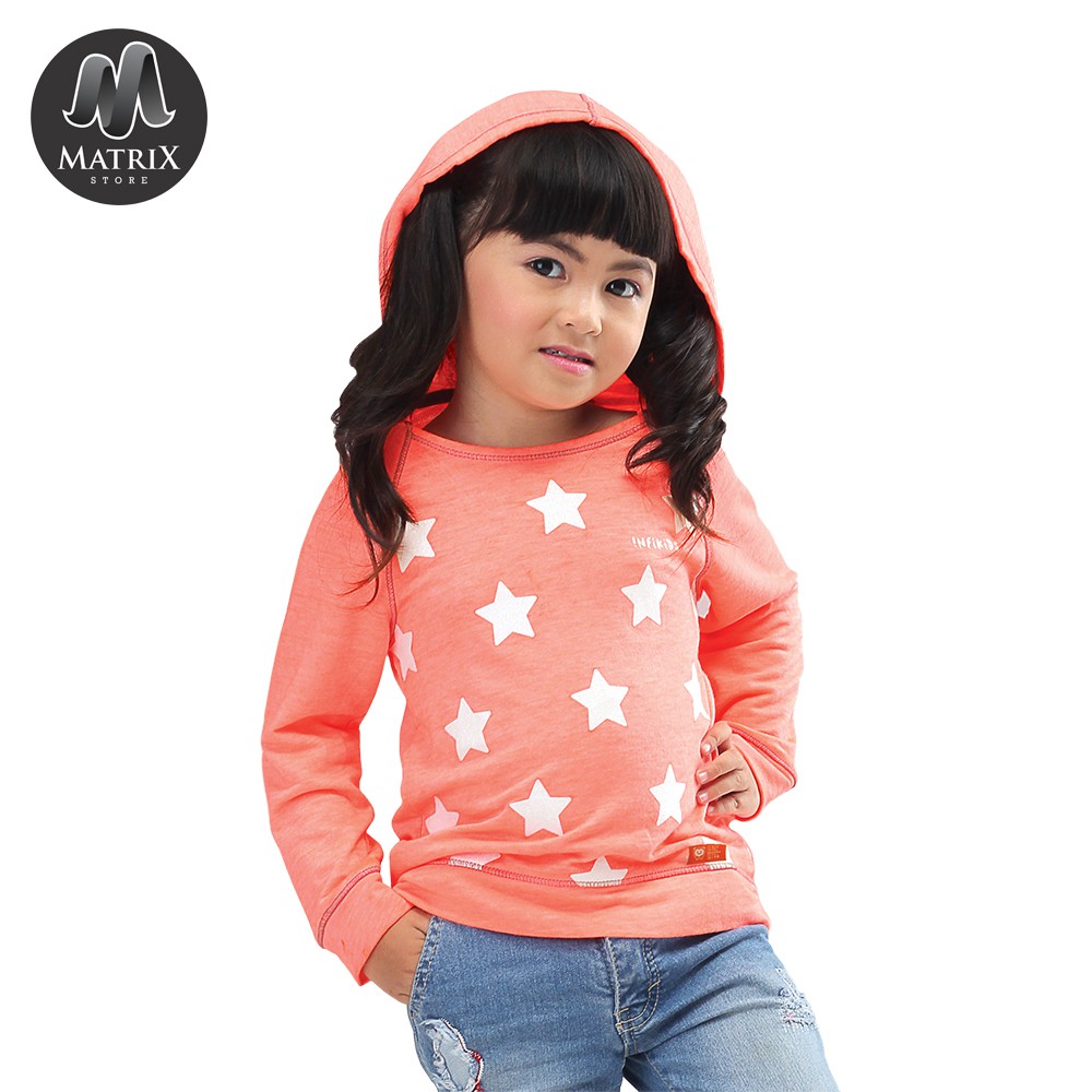 Sweater Hoodie Long Anak Perempuan - Baju Anak Cewek Sweater - Jaket Hoodie Anak Perempuan