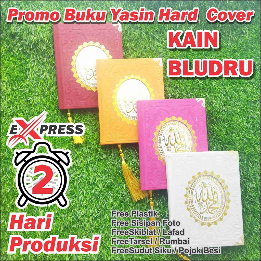 YASIN HARD COVER BULUDRU + SIKU + RUMBAI / BUKU YASIN HARD COVER TERMURAH