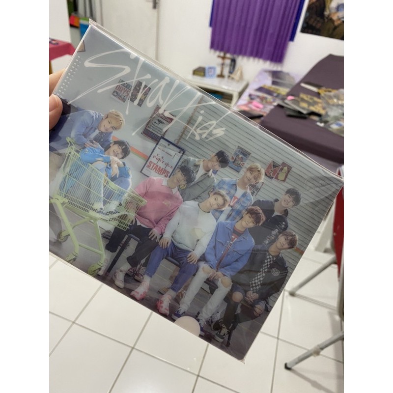 stray kids op.1 l holder + notebook
