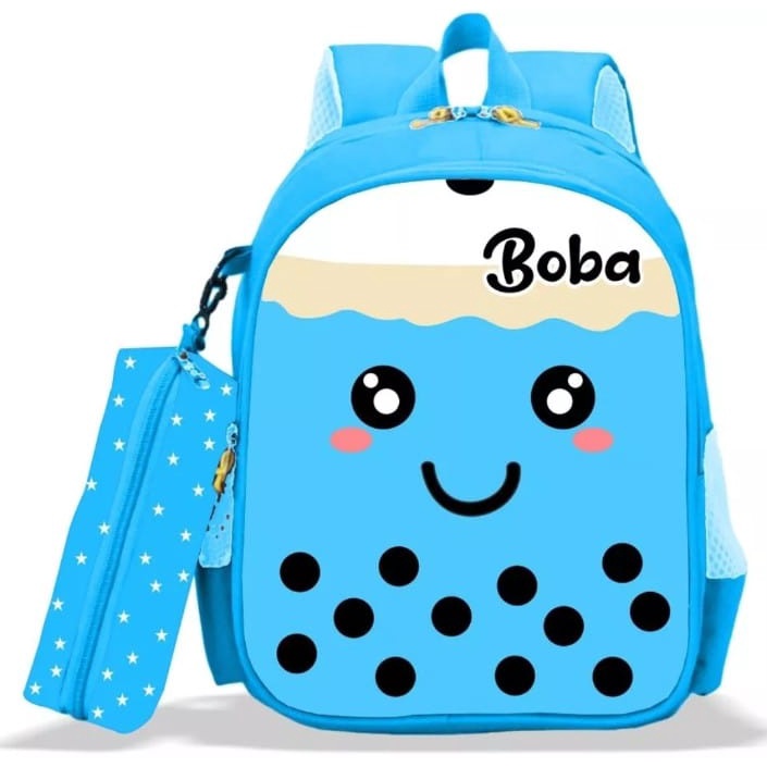 DAEYBAG_TAS BOBA RANSEL ANAK TK/SD PAUD MOTIV PRINT TERBARU BOBA