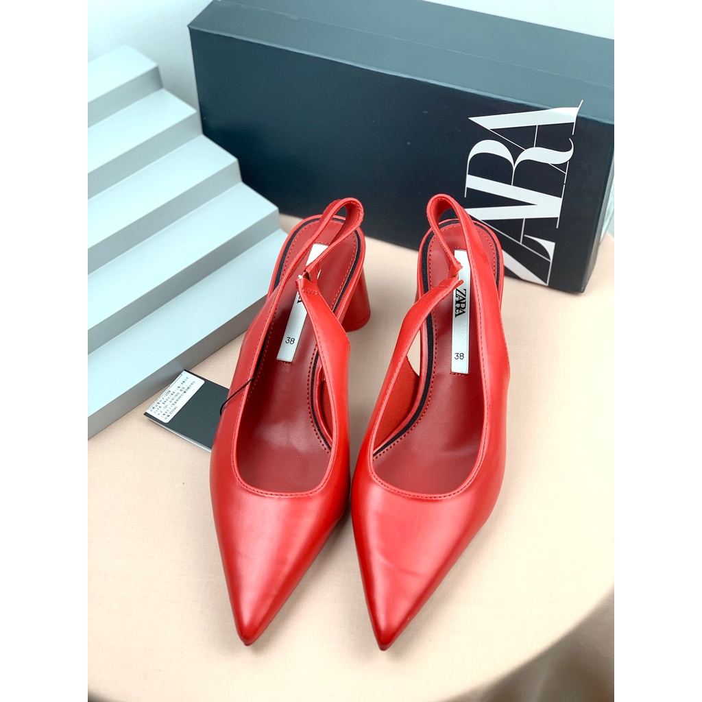 [7.7 Boombastis Sale⚡] - SEPATU WANITA ZS394 PLATFORM HEELS SLINGBACK PREMIUM IMPORT