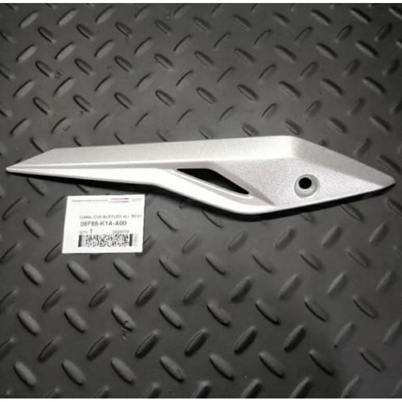 Garnish knalpot beat deluxe / beat street new / aksesoris honda beat