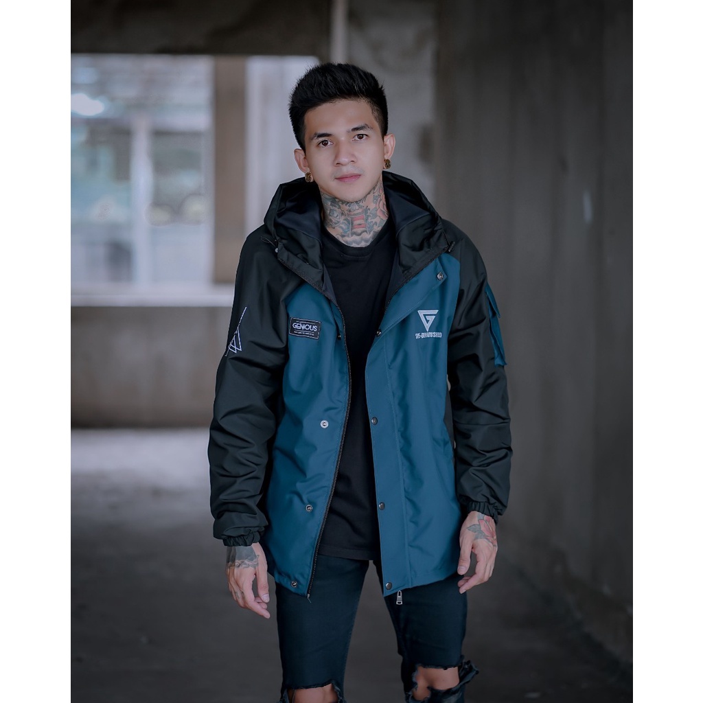 JAKET PRIA - JAKET PARASUT CASUAL SALVIO HEXIA - JAKET PARASUT PRIA - JAKET PRIA PARASUT - JAKET WP-Casual Pethit Gnus