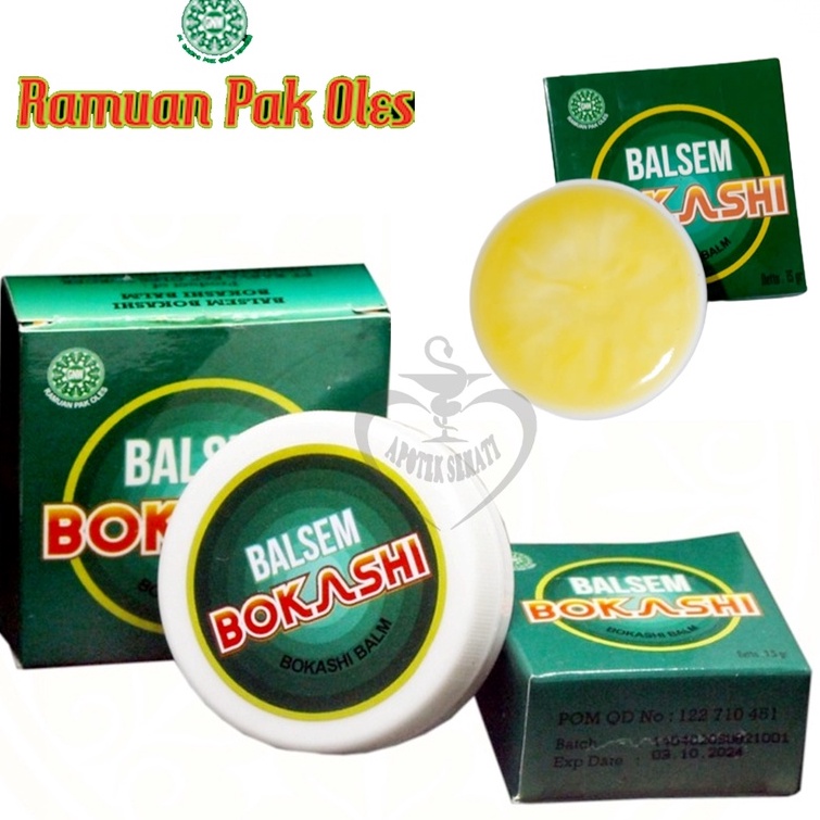 Balsem Bokashi 15 Gram Balsem Serba Guna Ramuan Alami Herbal