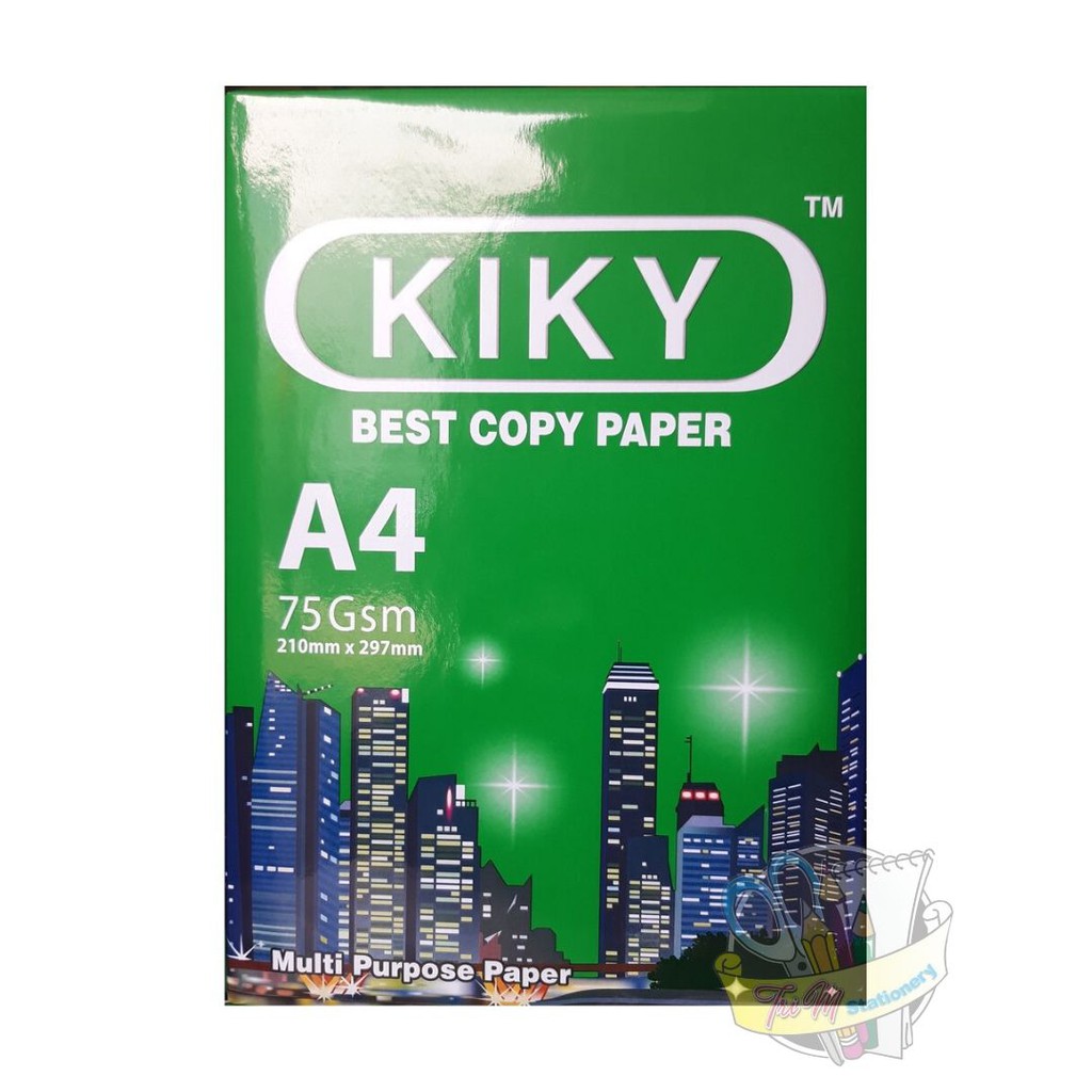 

KIKY Kertas HVS Ukuran A4 75 gsm