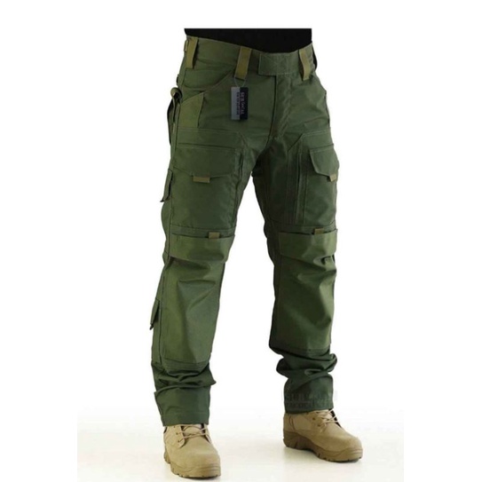 Celana tactical panjang bahan ripstop premium | Celana lapangan cargo banyak saku