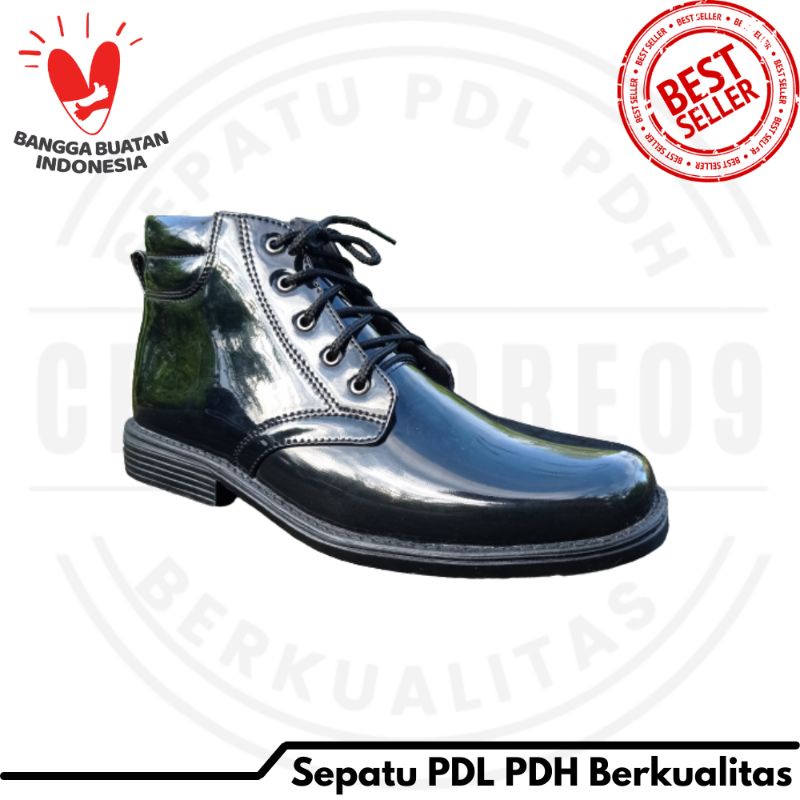 Sepatu PDH TNI AD AL AU PDH Restali POLRI Kantor Dinas Murah Berkualitas