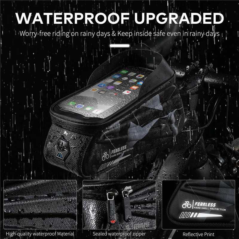 TG-JD West Biking Tas Sepeda Waterproof Smartphone 7 Inch - YP0707235