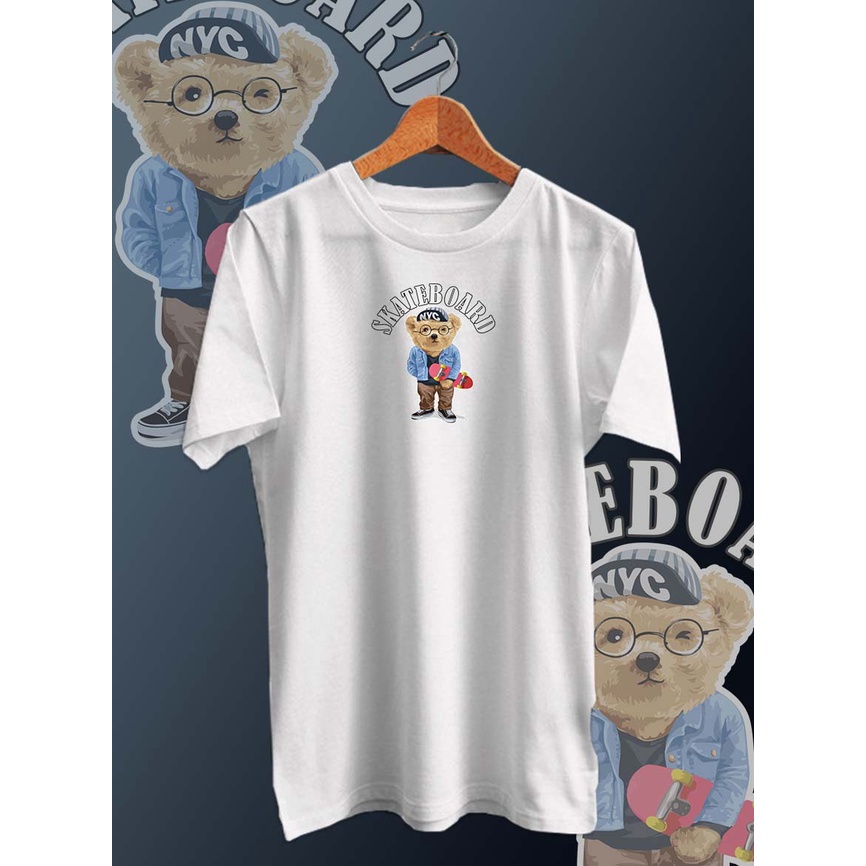 KAOS DISTRO DIGITAL PRINT BEAR SKATEBOARD