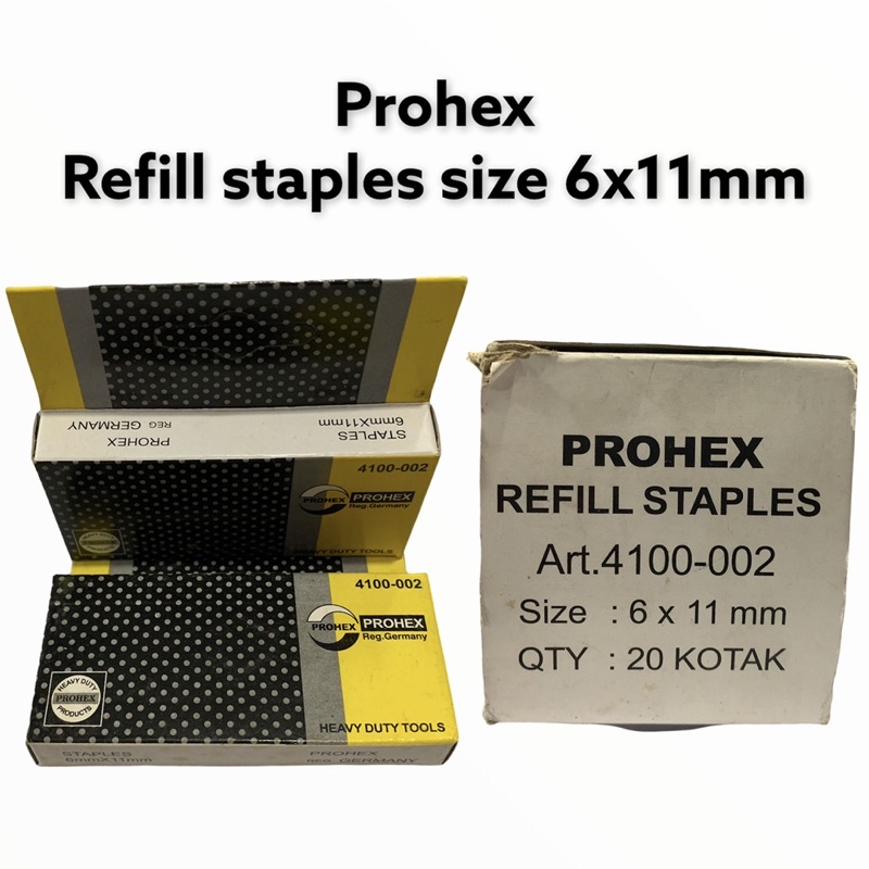 

isi staples prohex 6mm 8mm