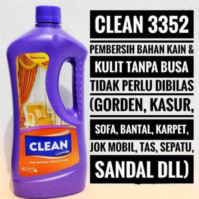 Pembersih clean ungu // Clean Wooden MY WAY membersihkan tanpa cuci,tanpa bilas,tanpa busa