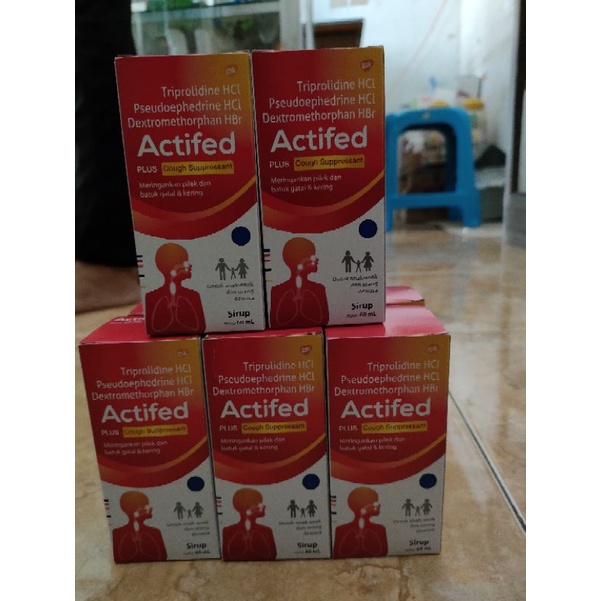 Actifed sirup obat batuk pilek Actifed merah actifed obat batuk kering actifed hijau obat batuk berd