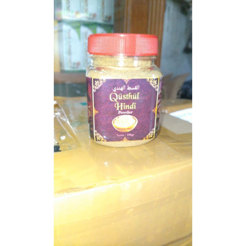 Serbuk QUSTHUL HINDI Powder isi 100 gram
